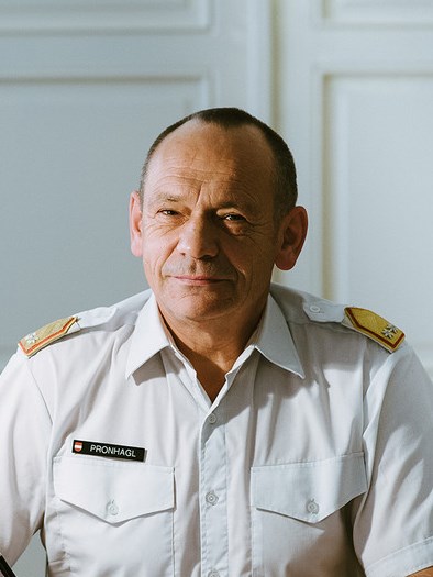 GenMjr Pronhagl - stv Präsident